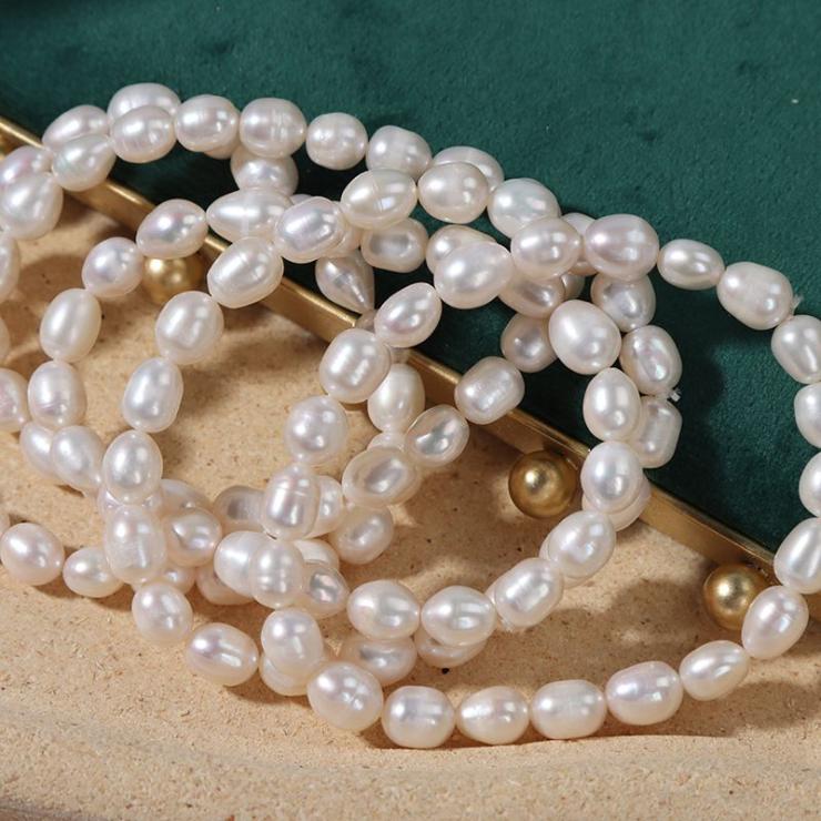 Simple Style Solid Color Pearl Beaded Bracelets 1 Piece Natural White | Freshwater Pearl Jewelry Freshwater Pearl Jewelry Freshwater Pearl Jewelry