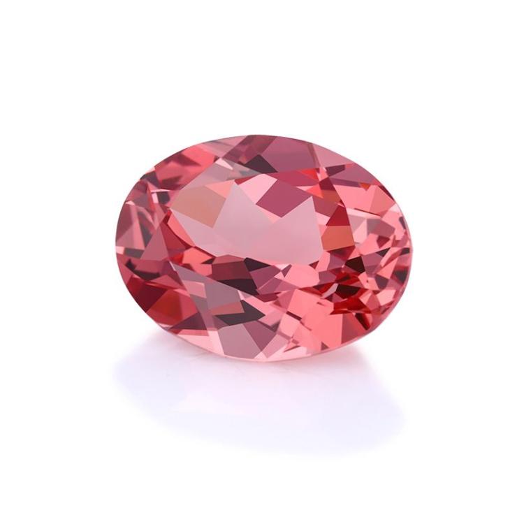 Lab-Grown Gemstone Luxurious Solid Color Paparazha | Lab Created Gemstones High-end Jewelry Lab Created Gemstones